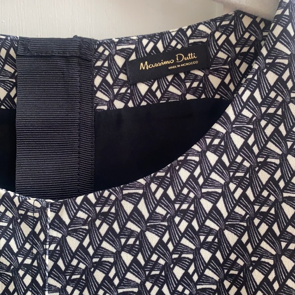 Massimo Dutti Back Zip Sleeveless Sheath Dress 6 - Picture 8 of 16